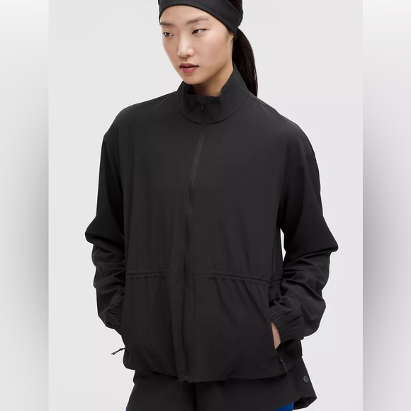 NWT lululemon athletica UV-Protective Cinch-Waist Running Jacket - Picture 1 of 8